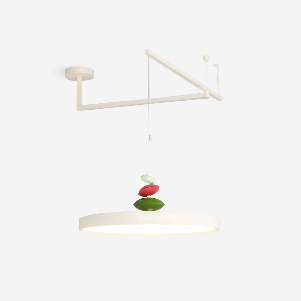 Pendant Lamp and Acrylic Round Shade Decorative Modern - Letslighting