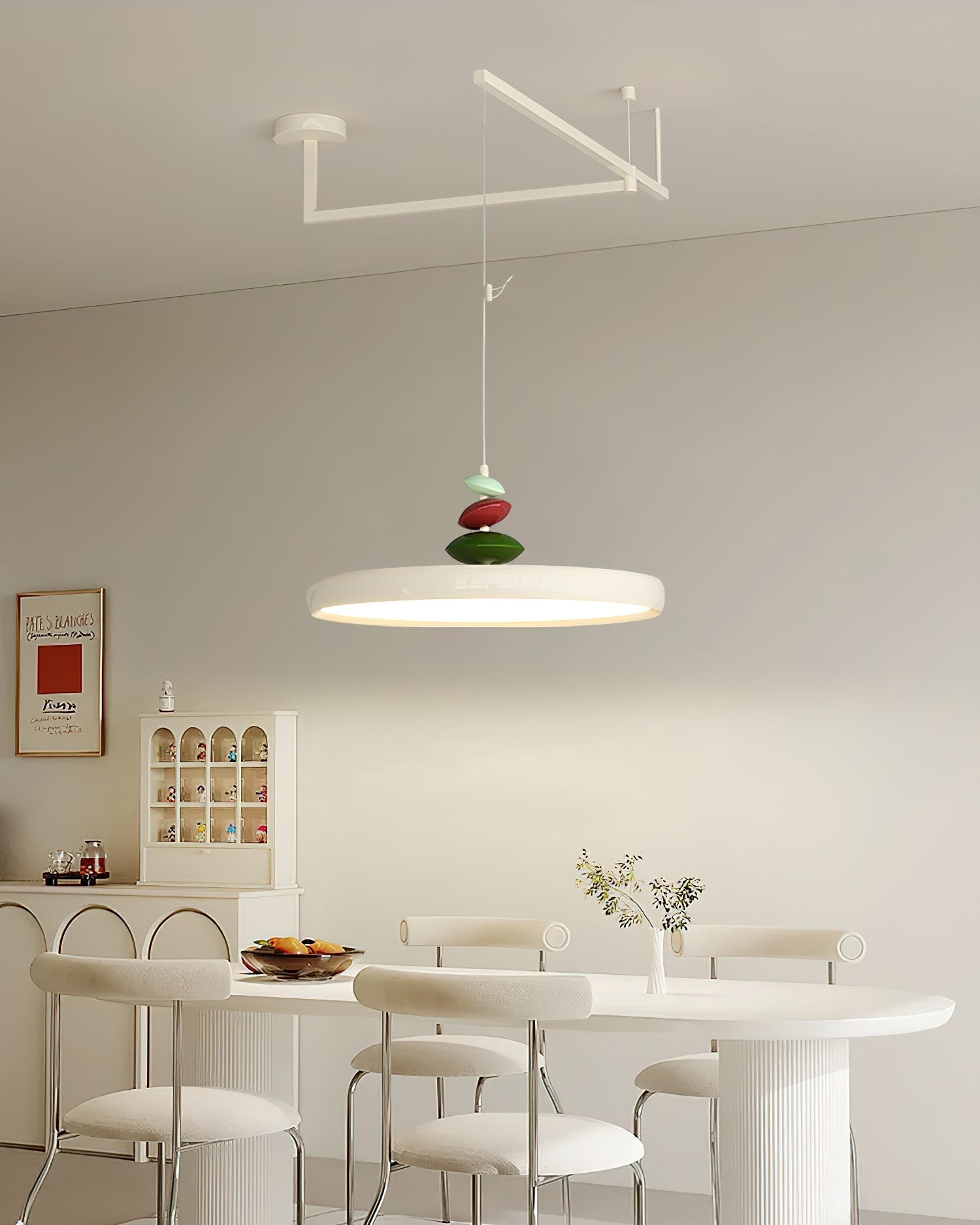 Pendant Lamp and Acrylic Round Shade Decorative Modern - Letslighting