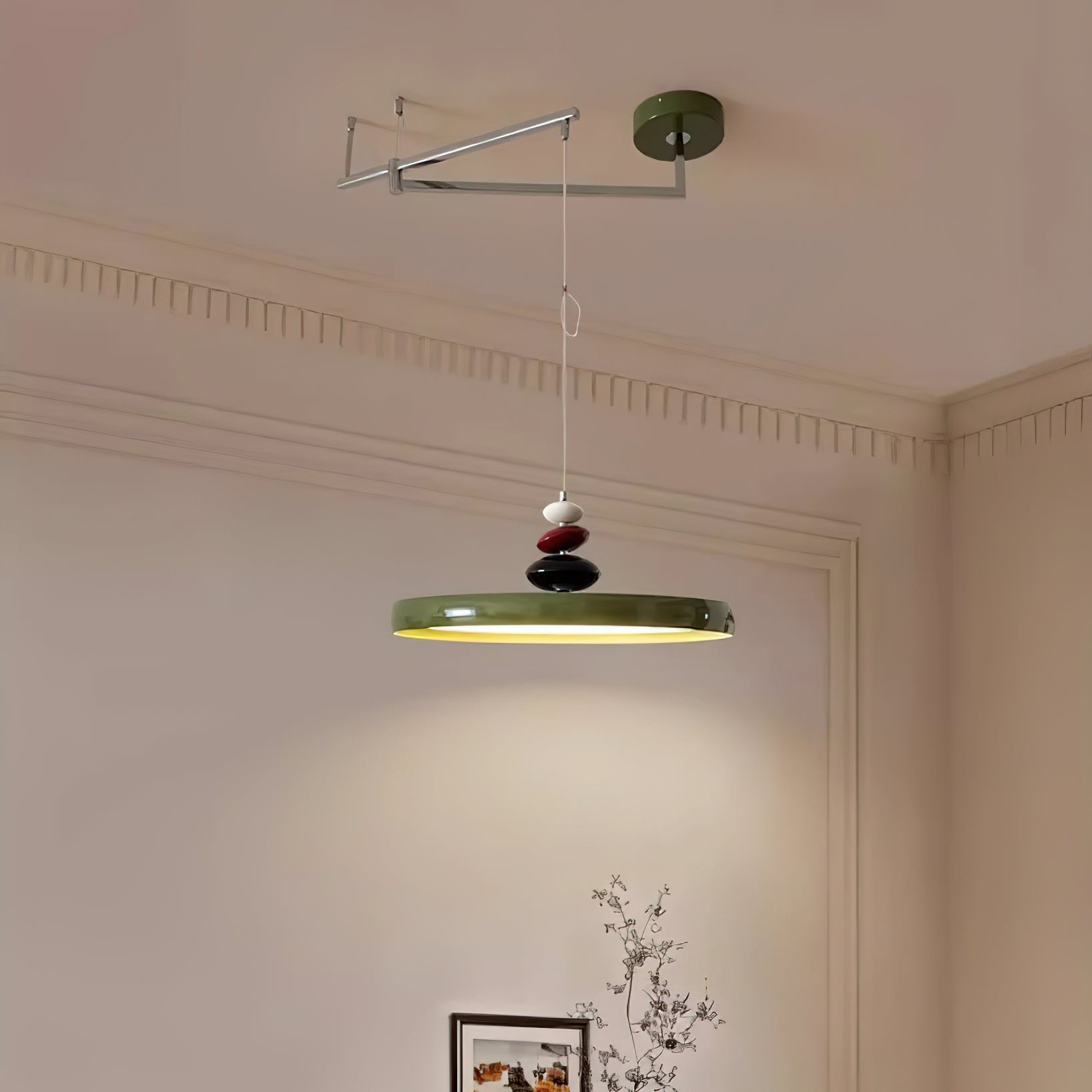 Pendant Lamp and Acrylic Round Shade Decorative Modern - Letslighting