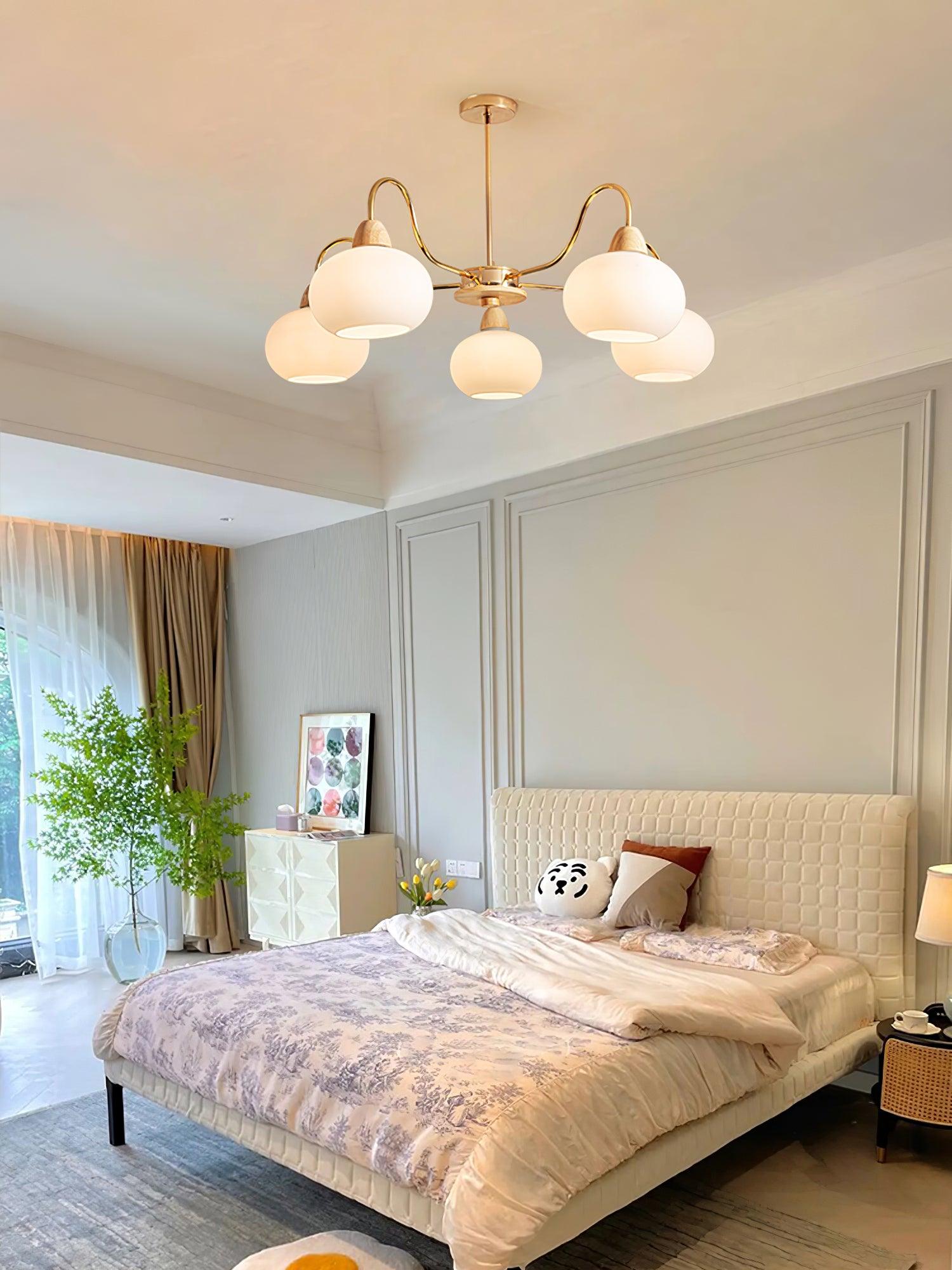 Zevena Glass Chandelier - Letslighting