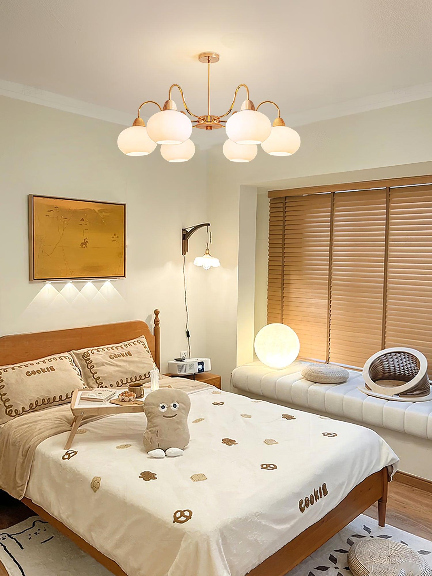 Zevena Glass Chandelier - Letslighting