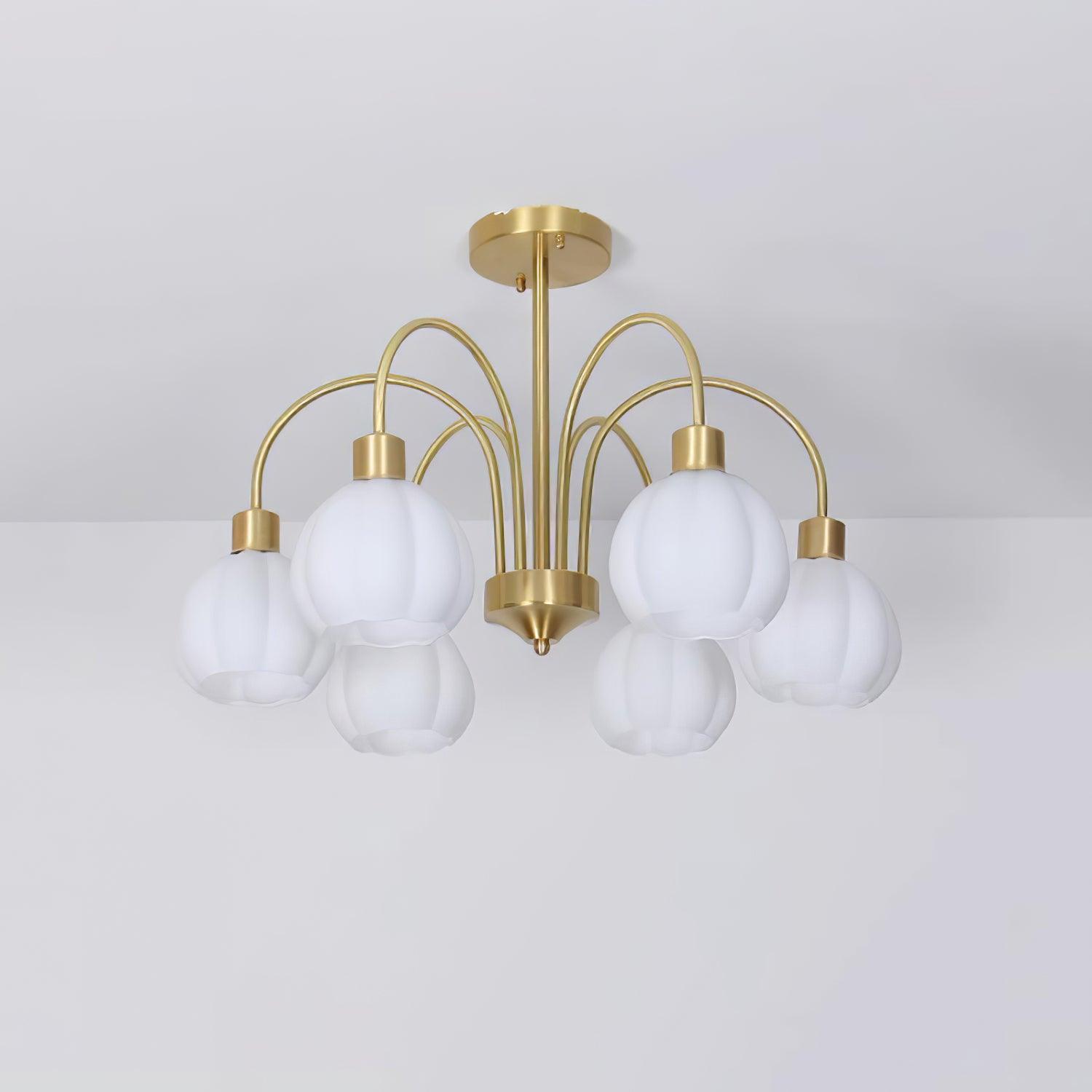 Sawyer Vintage Metal Chandelier - Blowlighting