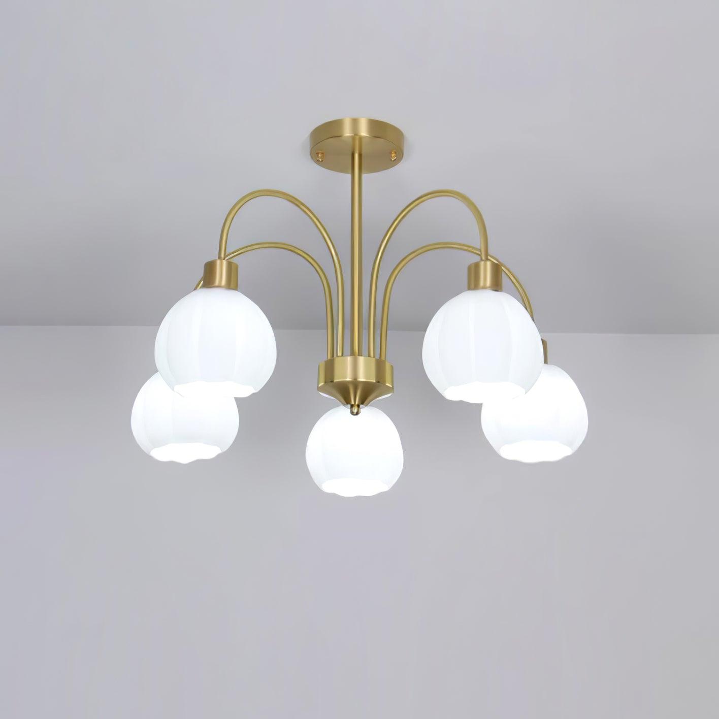 Sawyer Vintage Metal Chandelier - Blowlighting