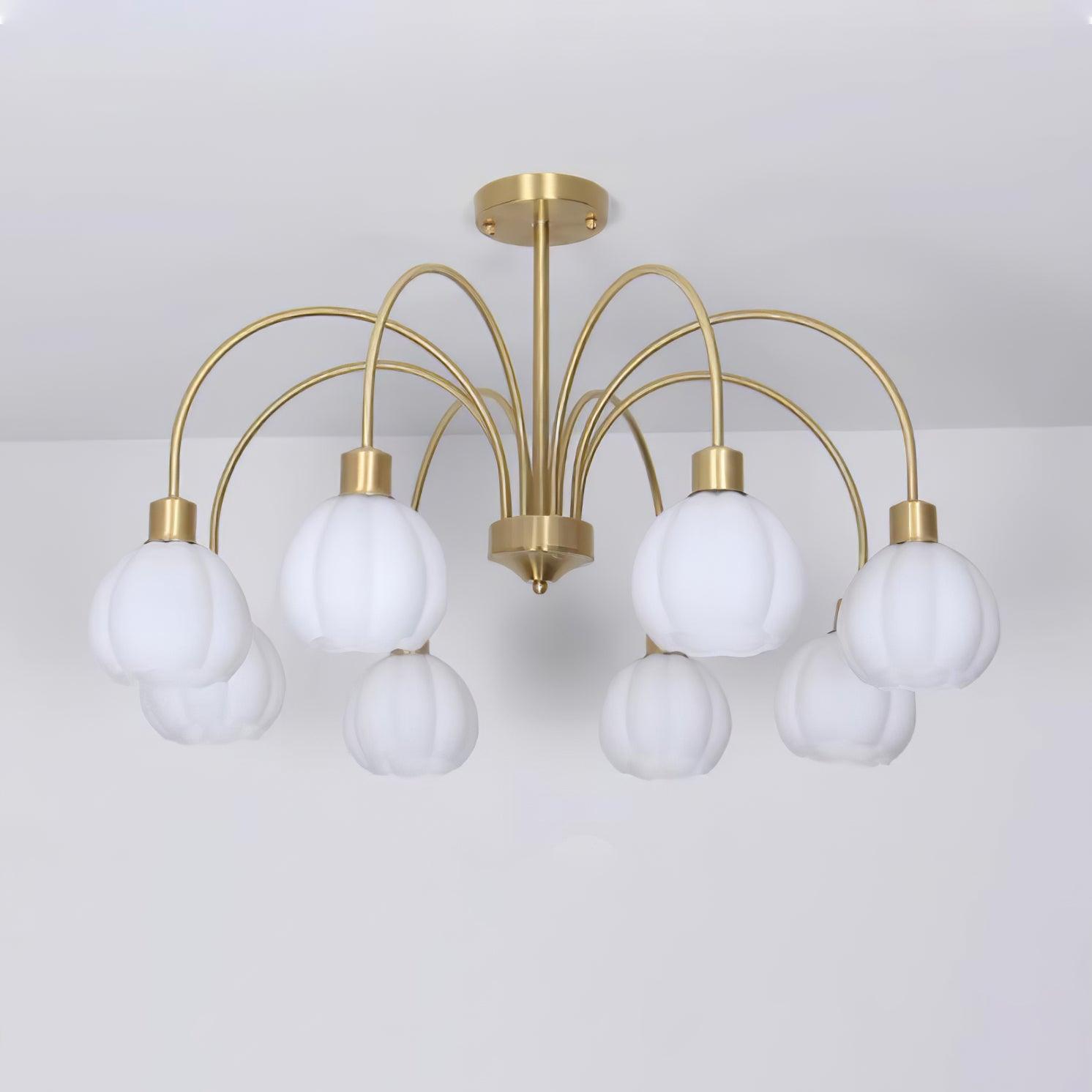 Sawyer Vintage Metal Chandelier - Blowlighting
