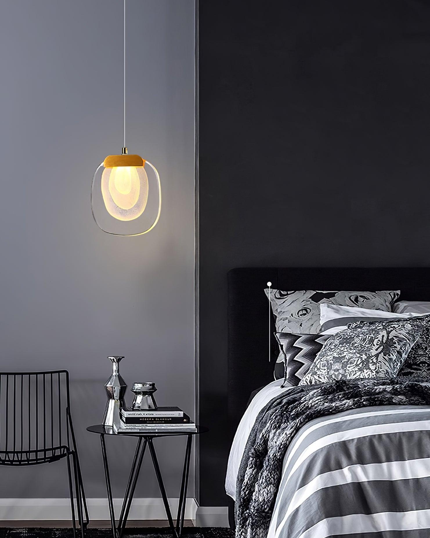 Avesia Minimalist Glass Pendant Light - Letslighting