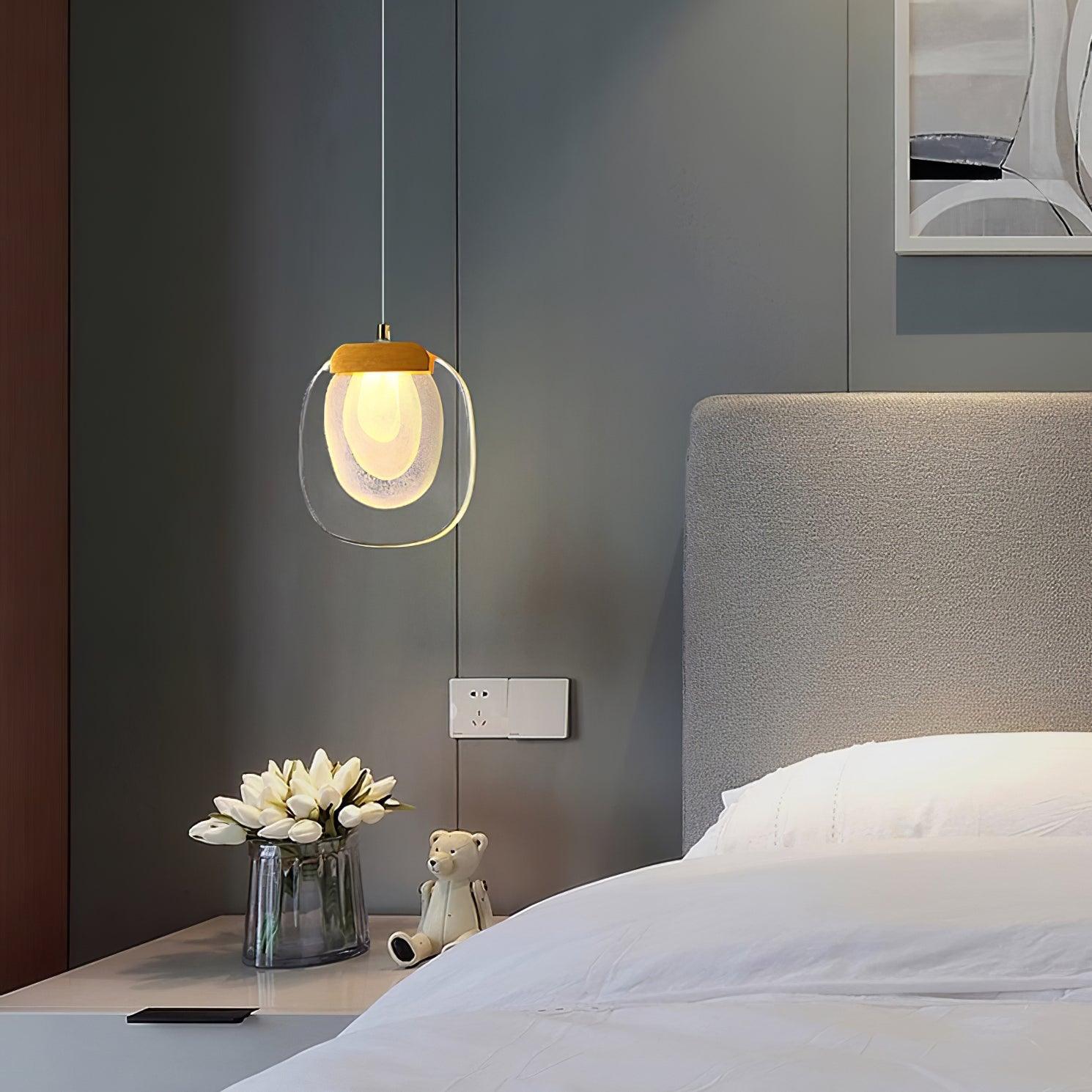 Avesia Minimalist Glass Pendant Light - Letslighting