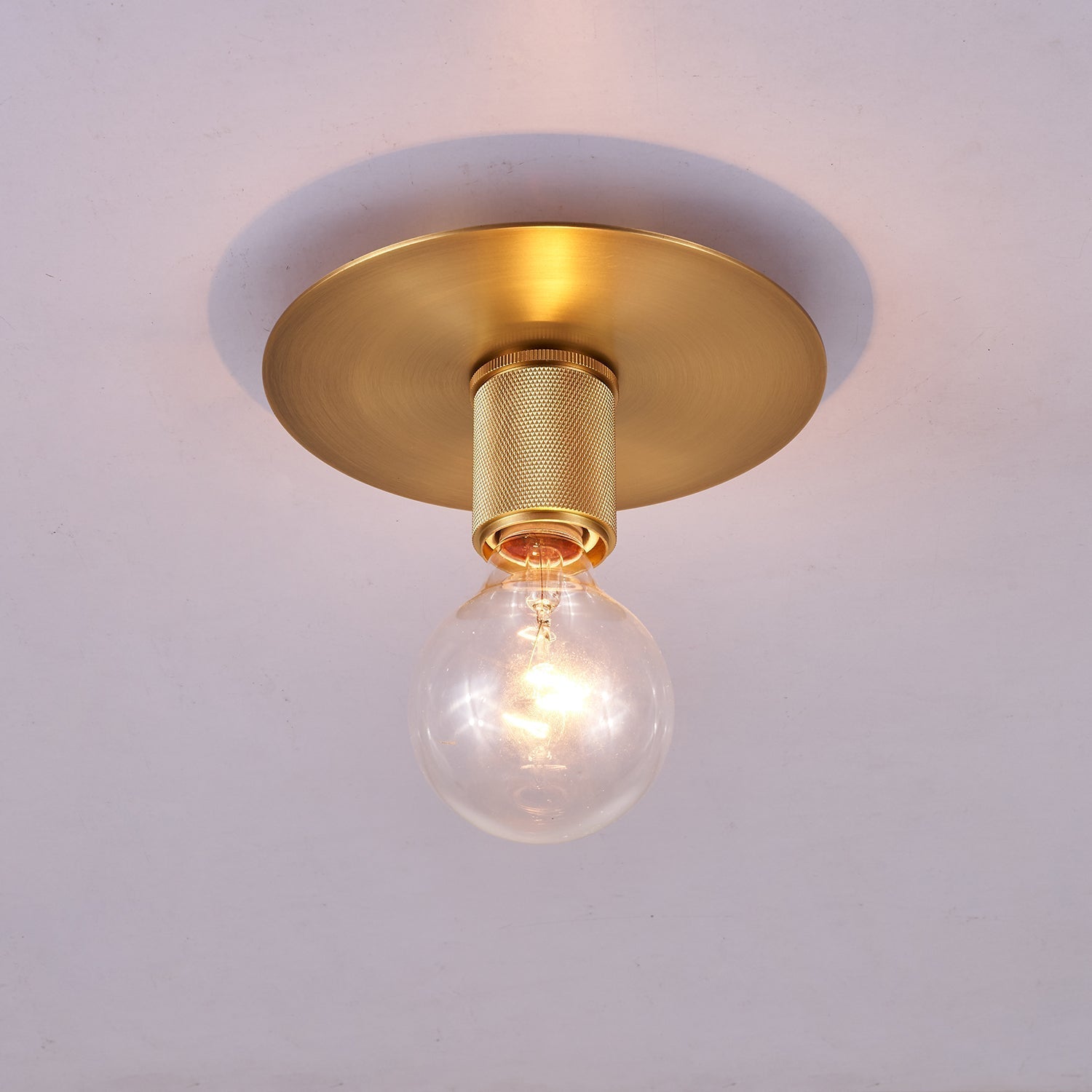 Gleam Brass Ceiling Light - Blowlighting