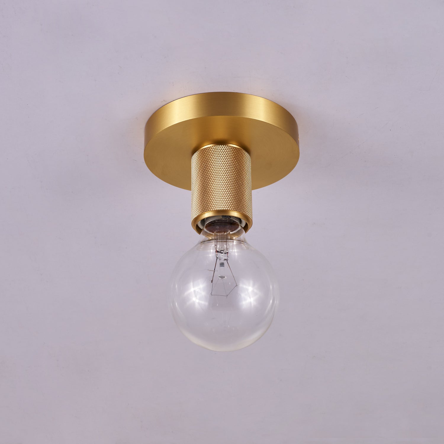 Gleam Brass Ceiling Light - Blowlighting