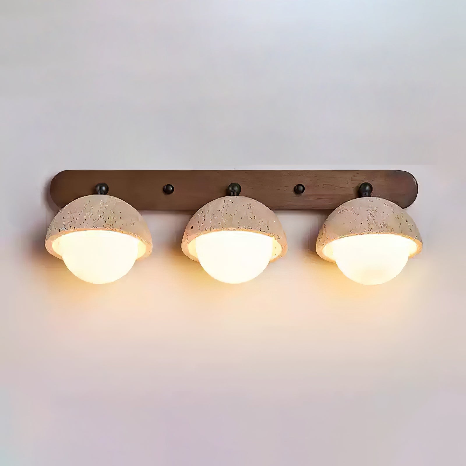 Avtale Arc-Shaped Travertine Wall Light - Letslighting