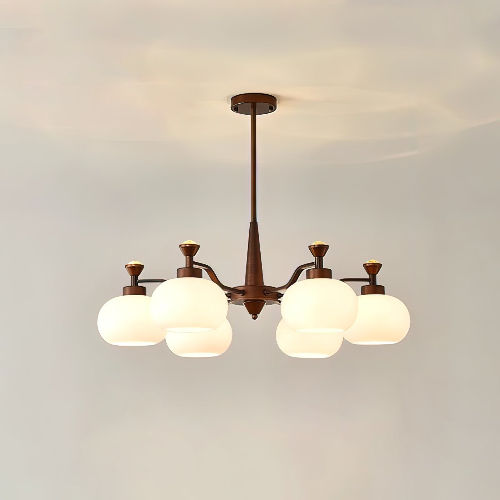 Aurora Chandelier Globe Spotlight - Blowlighting