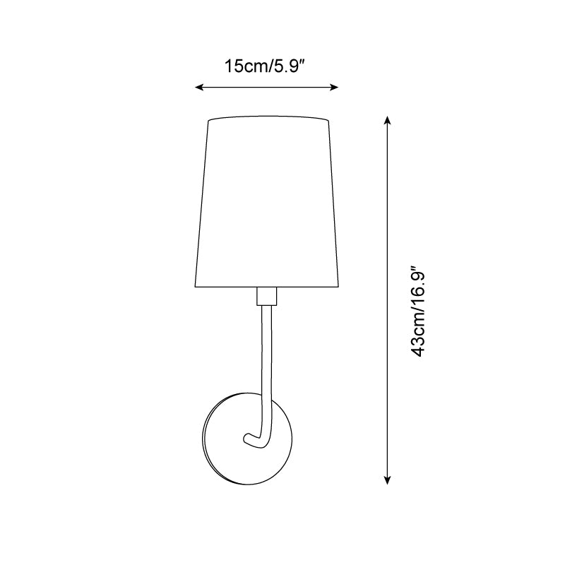 Go Lightly Wall Lamp Curved Minimalism - Letslighting