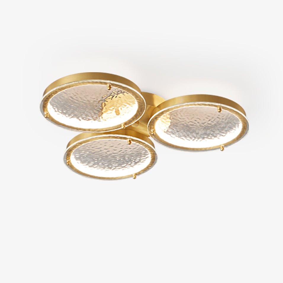Golden Rings Ceiling Light - Blowlighting