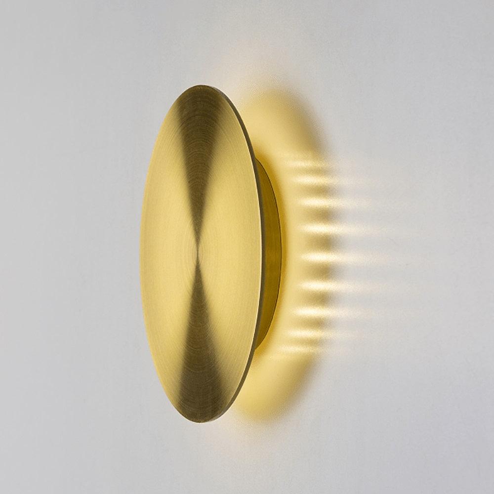 Tivral Brass Minimalist Wall Lamp - Letslighting