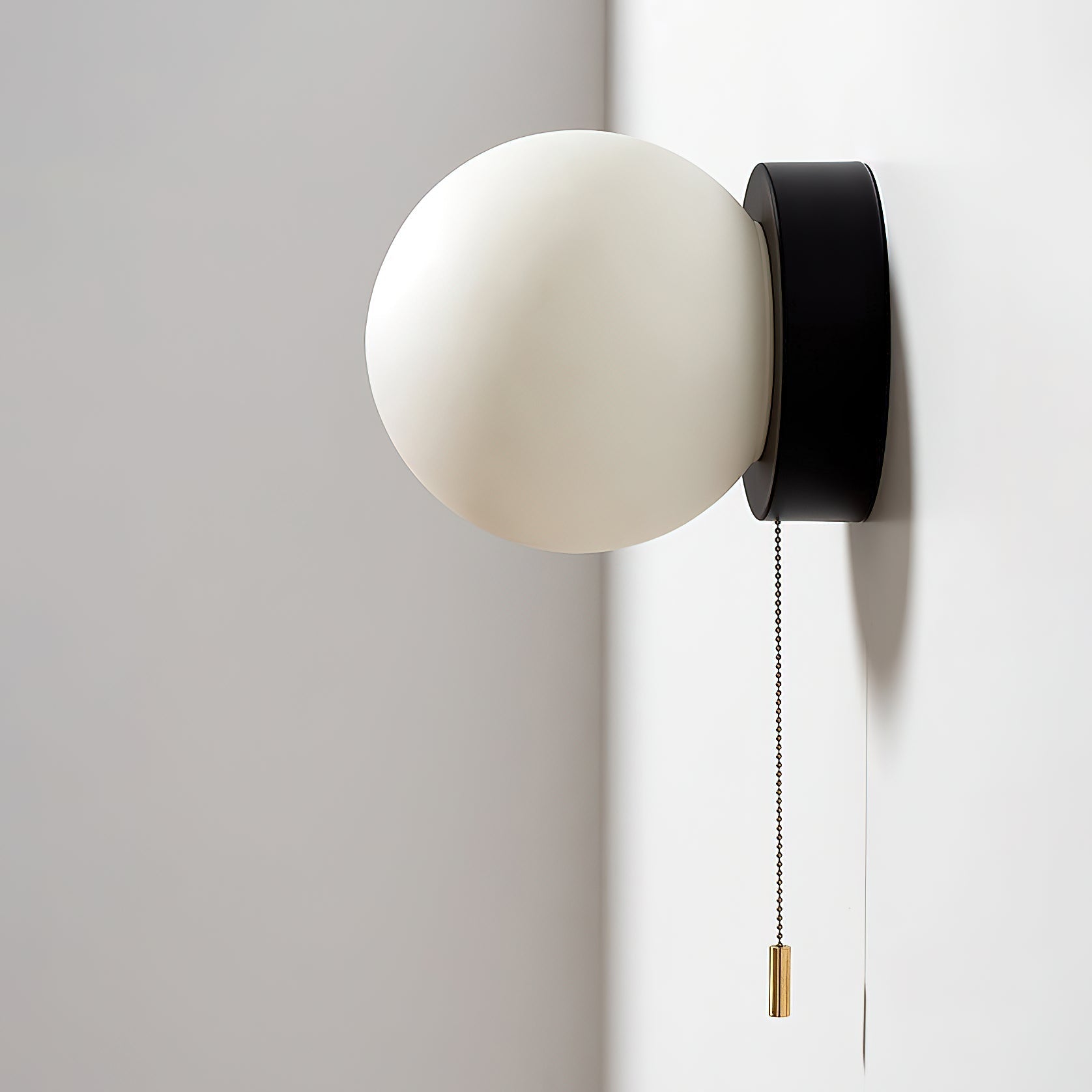 Aurlirira Modern Minimalist Metal Glass Wall Lamp - Lamp Copper