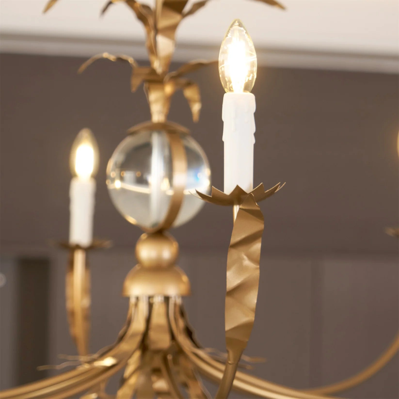 Silva Vintage Metal Brass Pendant Light Dining Room Bedroom