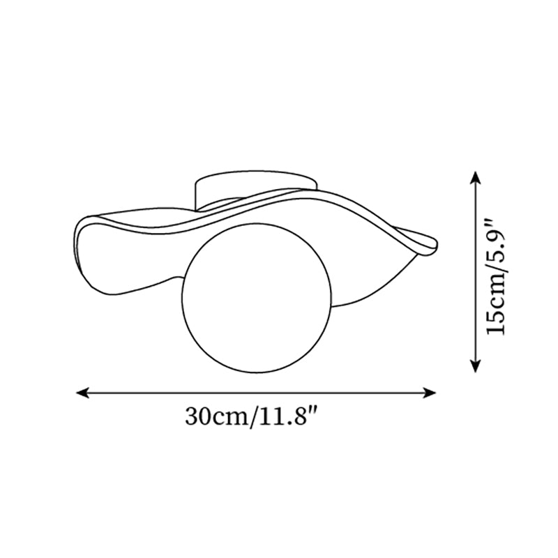 Wave Ceiling Light - Letslighting