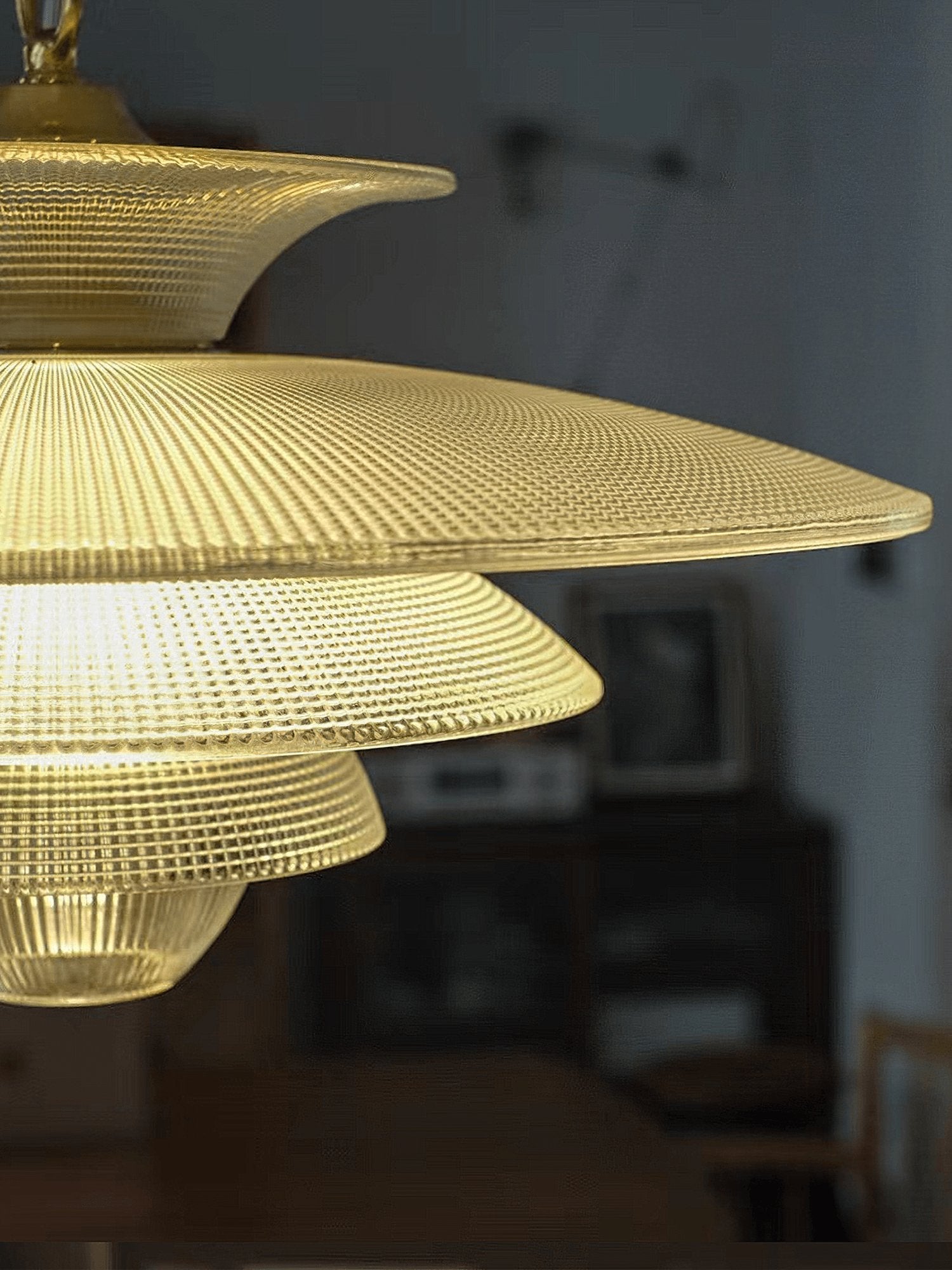 Grid Glass Pendant Light - Blowlighting