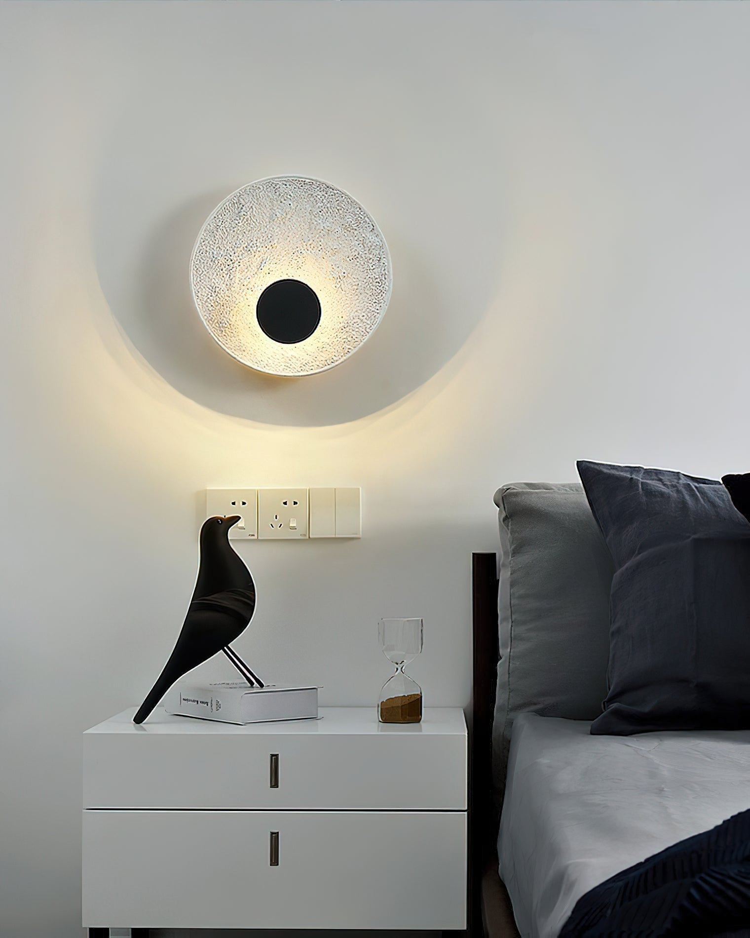 Vosolir Art Modern Minimalist Resin Wall Lamp - Lamp Copper