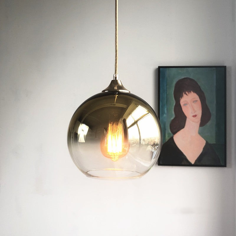 Valentina Lampe Suspendue à Boule de Verre Chambre à Coucher/Salle à Manger