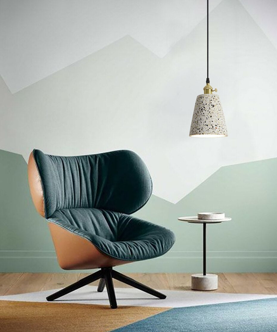 Arisha Luminaires Suspendus LED Élégant Nordiques Ciment Chambre