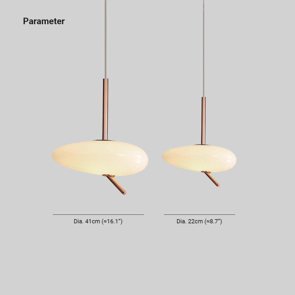 Valentina Suspension Moderne Galets Acrylique Métal Salon