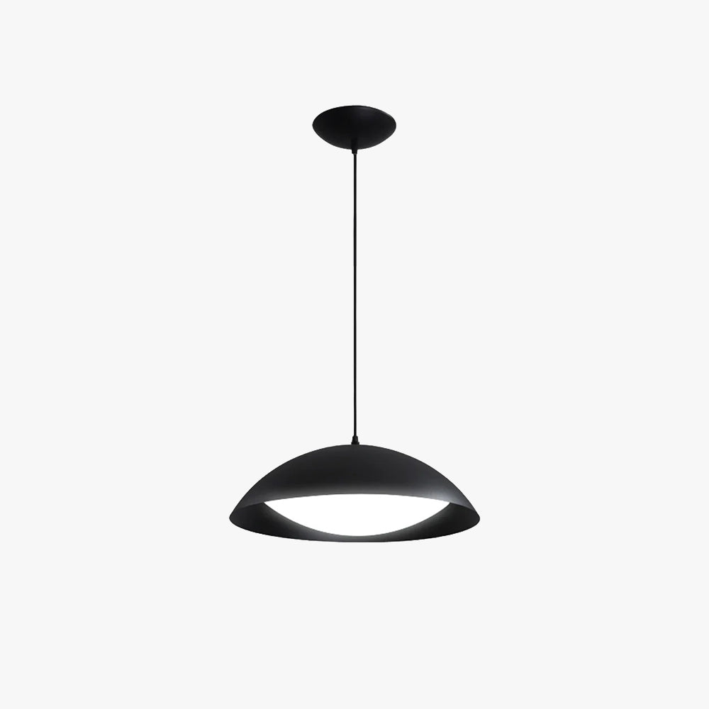 Valentina Suspension Moderne Minimaliste Blanc Métal Salle à Manger