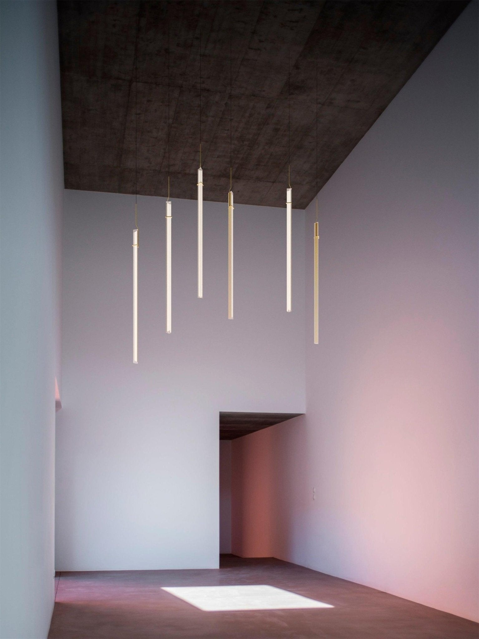 Halo Jewel Straight Pendant Light - Blowlighting