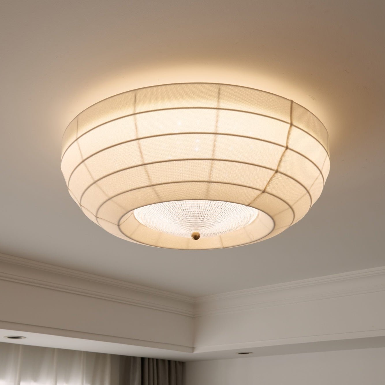 Hana Plafonnier Élégant Minimaliste en Tissu