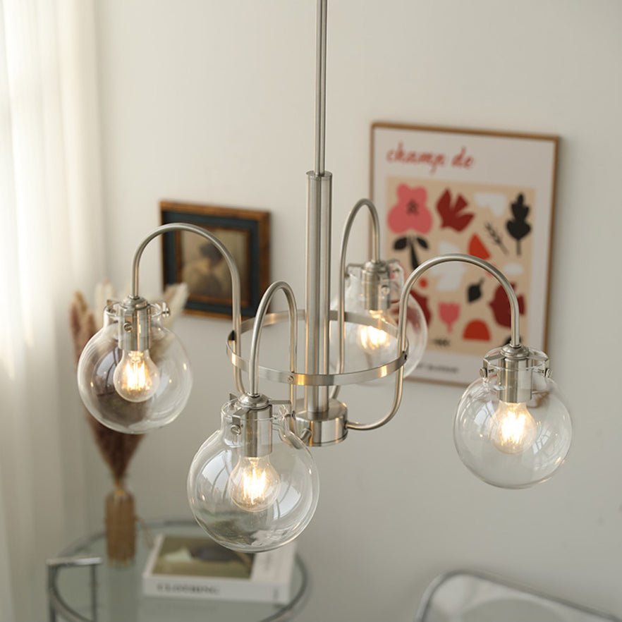 Verinyra Premium Nordic Art Glass Metal Chandelier - Blowlighting