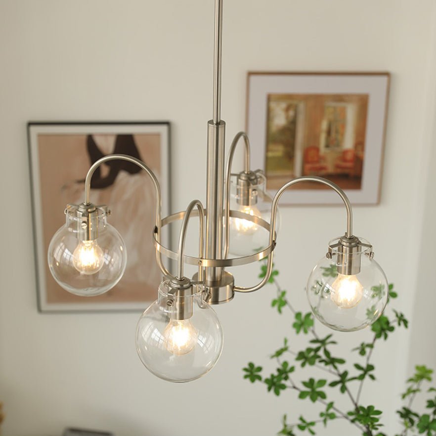 Verinyra Premium Nordic Art Glass Metal Chandelier - Blowlighting