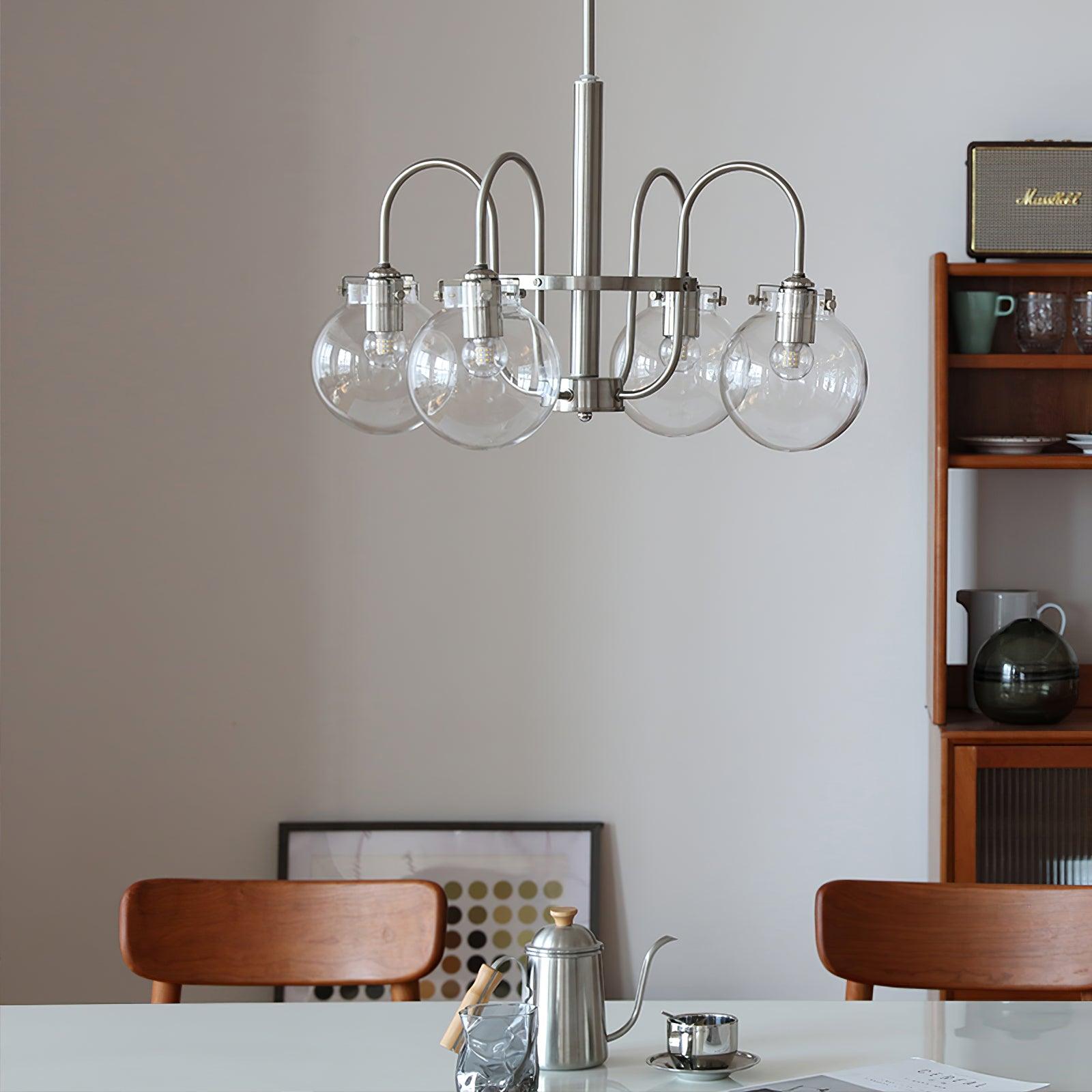 Verinyra Premium Nordic Art Glass Metal Chandelier - Blowlighting