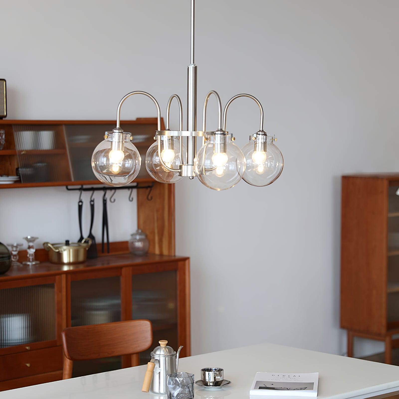 Verinyra Premium Nordic Art Glass Metal Chandelier - Blowlighting