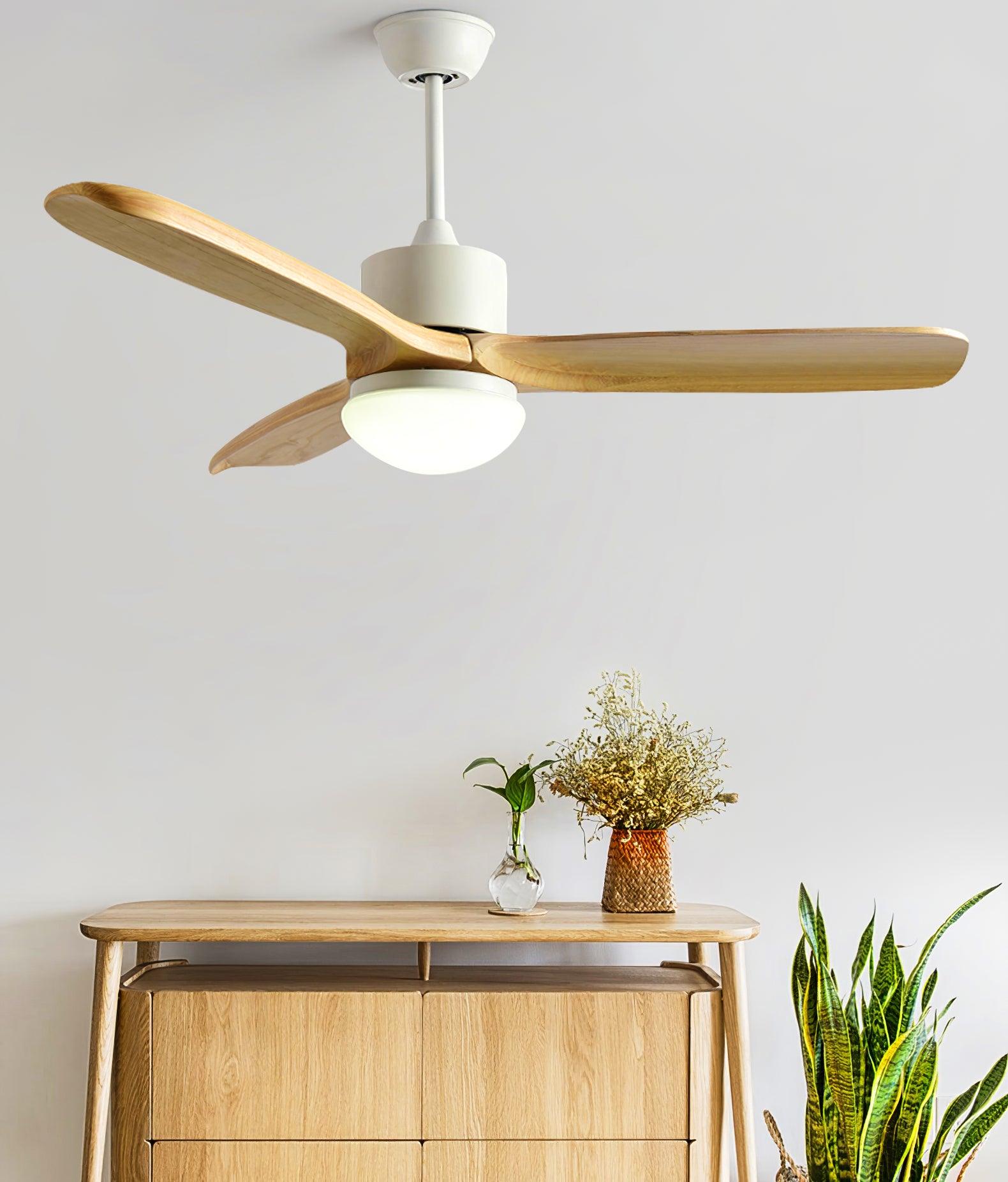 Harborough 3 Ceiling Fan Light - Blowlighting