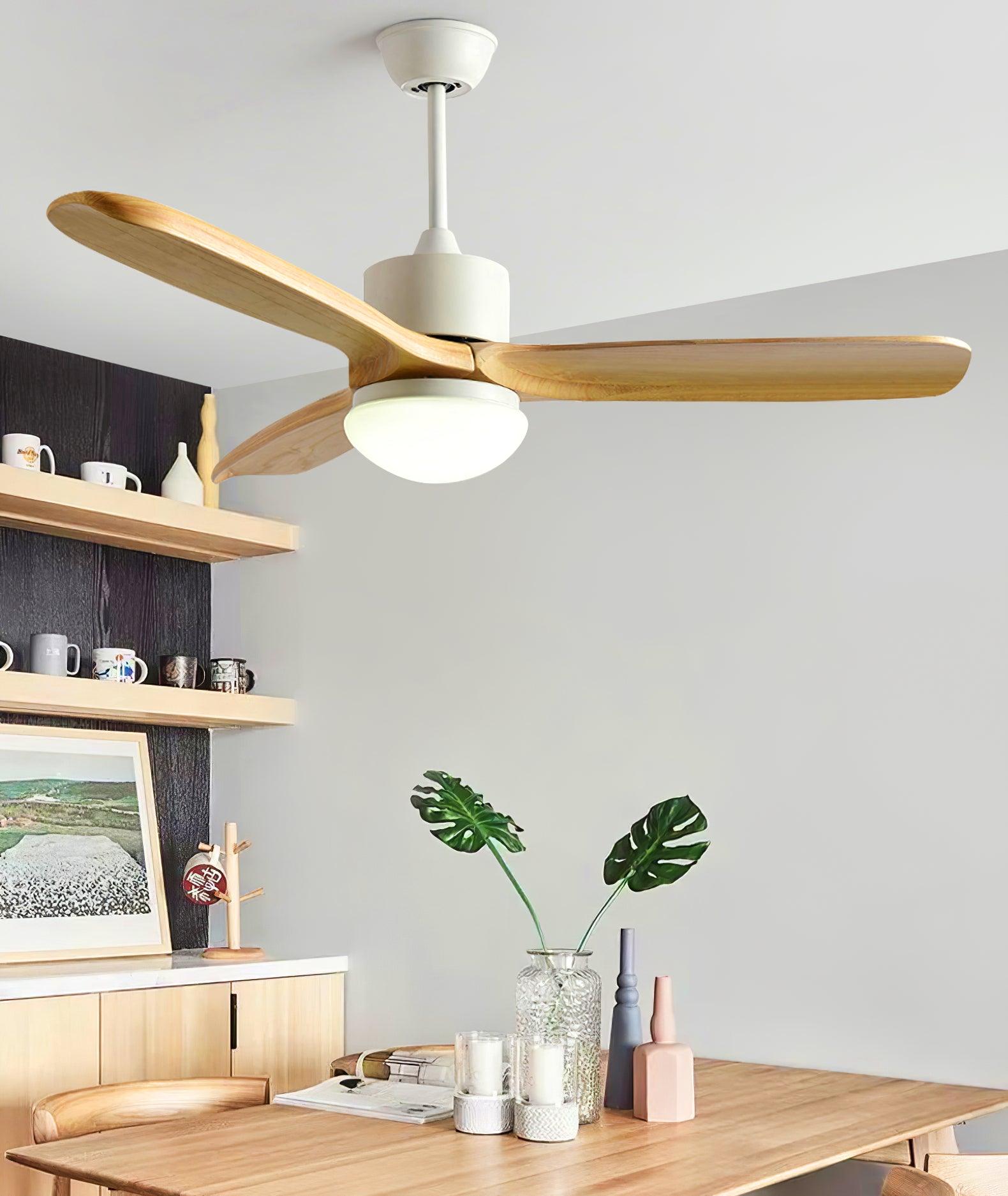 Harborough 3 Ceiling Fan Light - Blowlighting