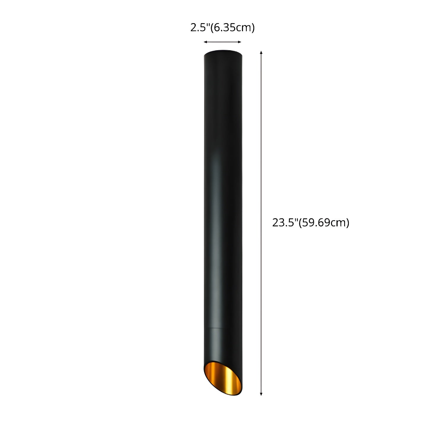 Hazel Tube Surface Downlight - Blowlighting