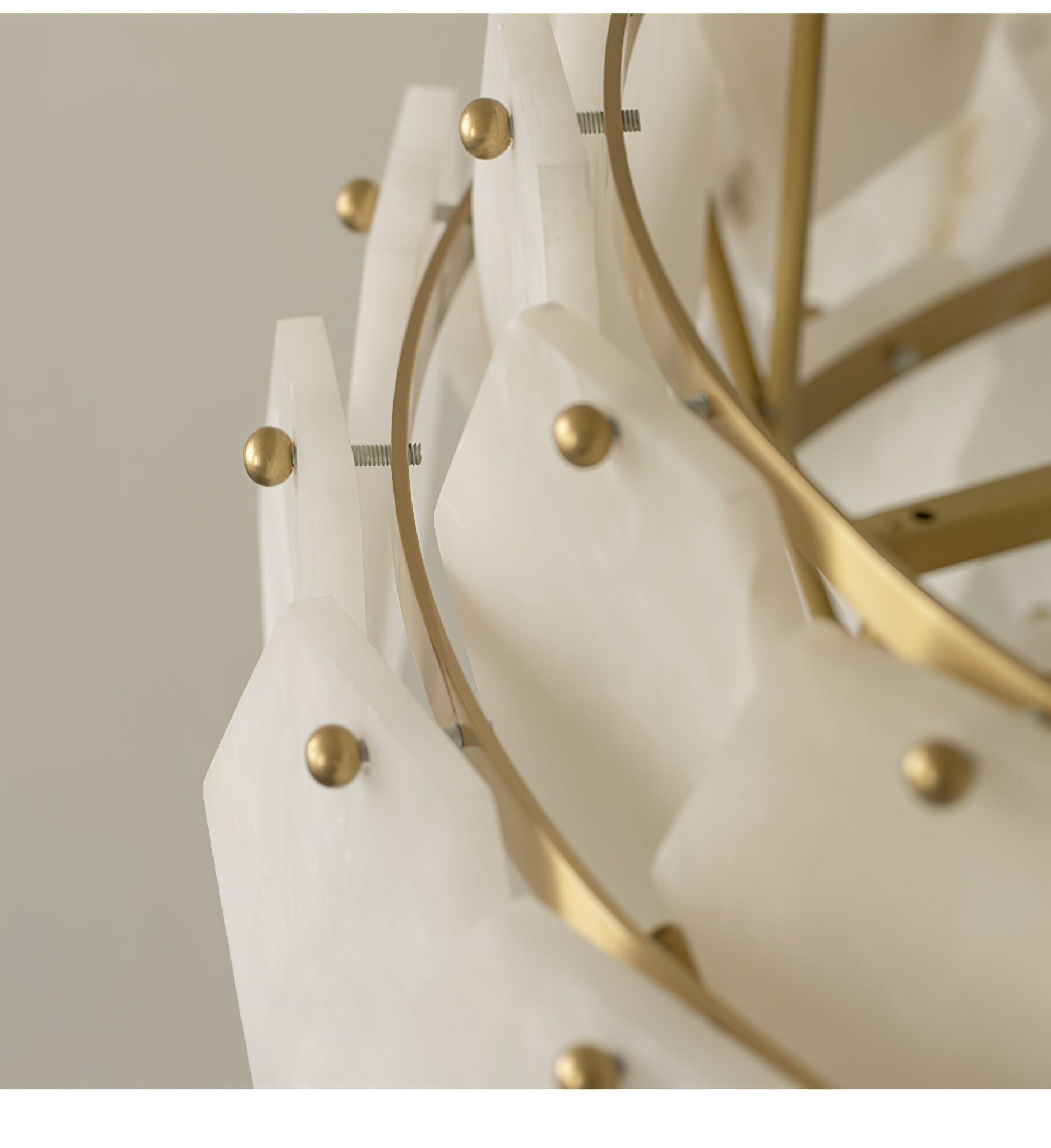Evenaris Honeycomb Alabaster Chandelier - Letslighting