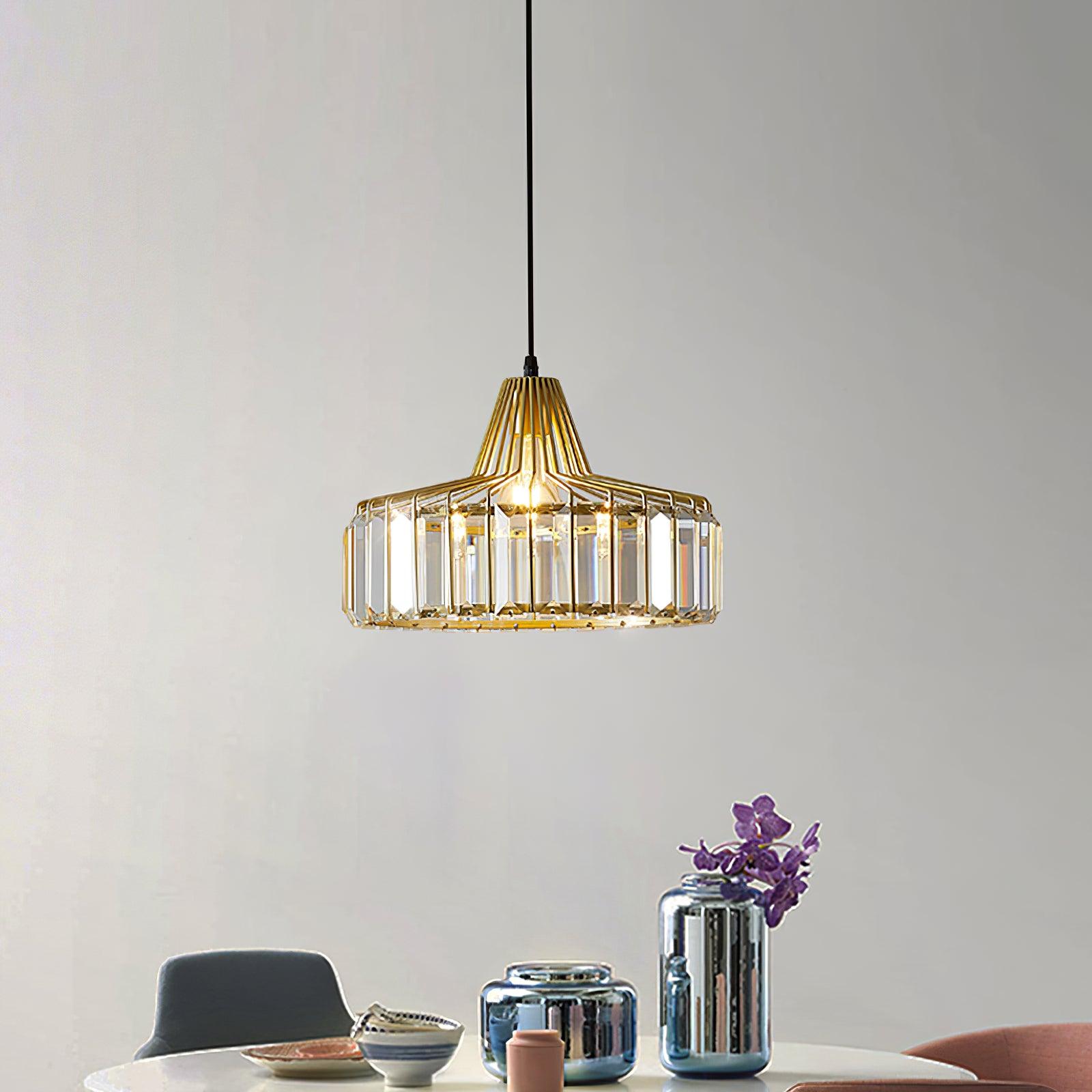 Hinkley Pendant Lamp Crystal Geometric Modern - Letslighting