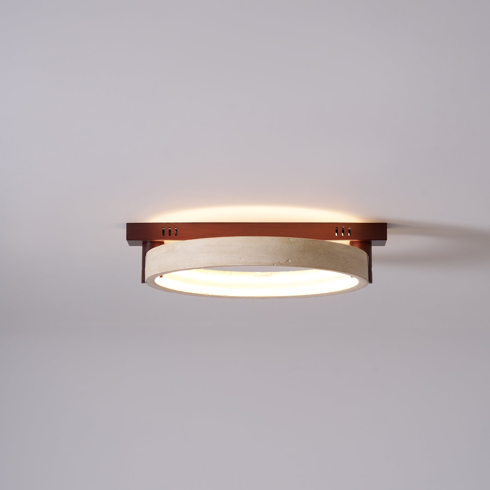Ivlaeyra Ringed Travertine Wall Light - Letslighting