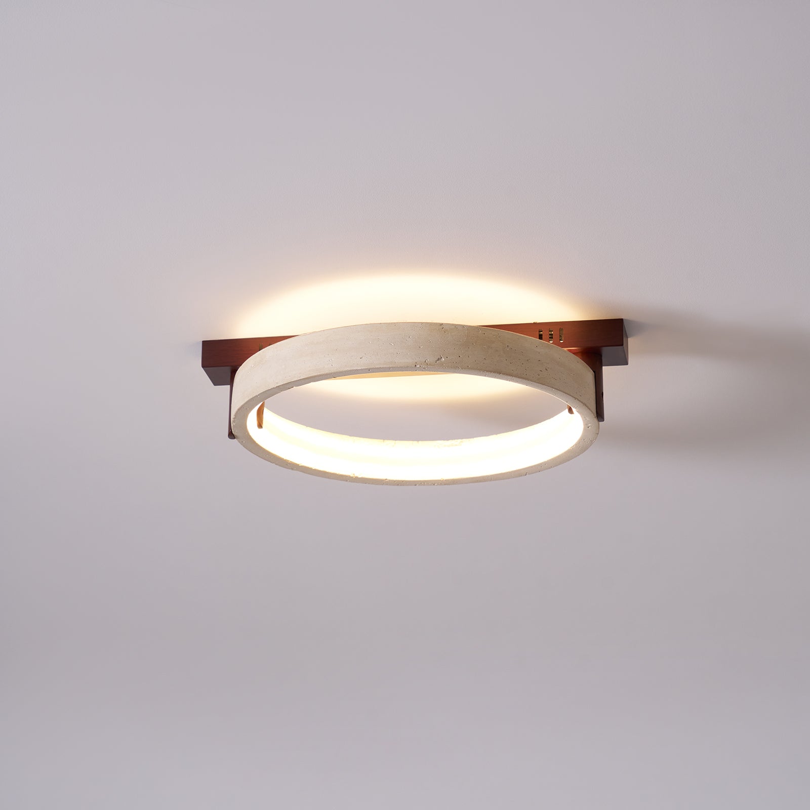 Ivlaeyra Ringed Travertine Wall Light - Letslighting