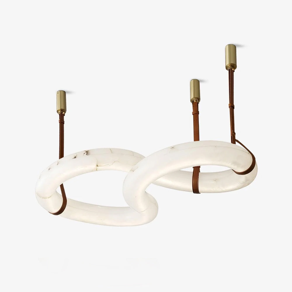 Luste Alabaster Closed-loop Pendant Light Chandelier - Letslighting