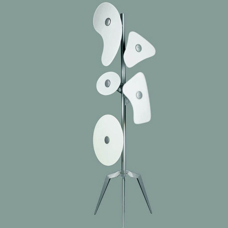 Valentina Lampadaire Design Géométrique Coloré, Métal/Résine, Salon