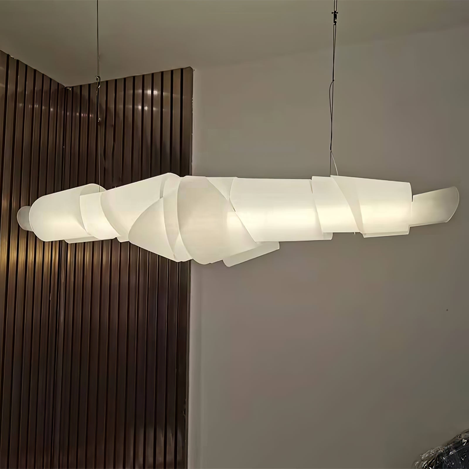 Ribbon Playful PVC Chandelier - Blowlighting