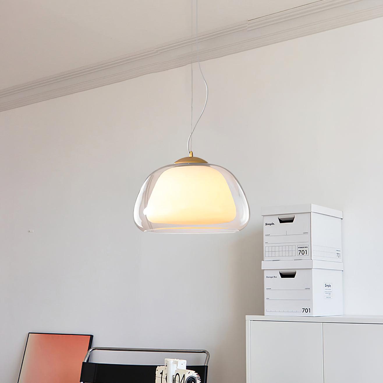 Elvo Glass Pendant Light - Letslighting