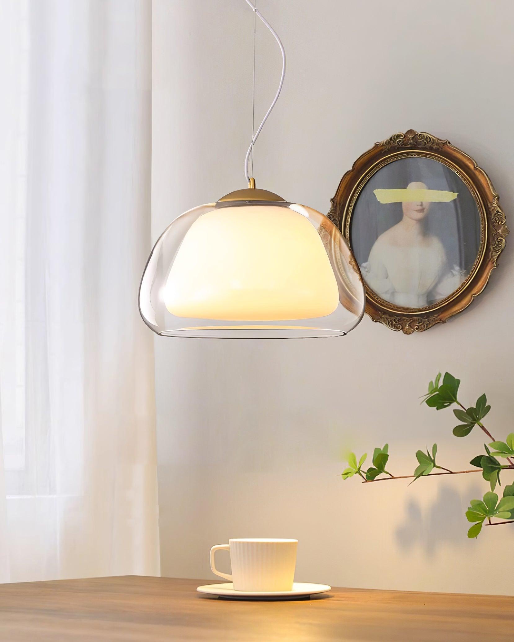 Elvo Glass Pendant Light - Letslighting