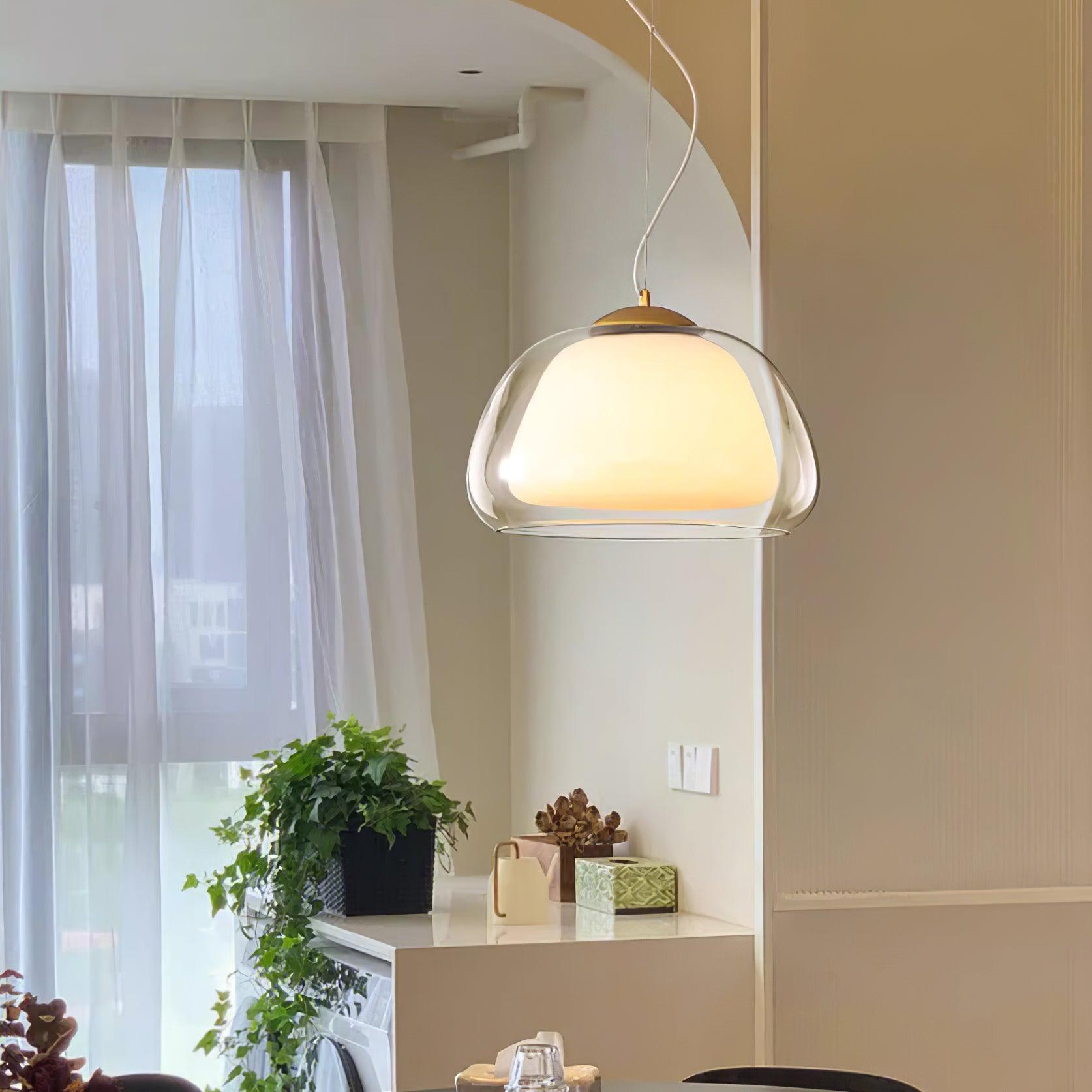 Elvo Glass Pendant Light - Letslighting