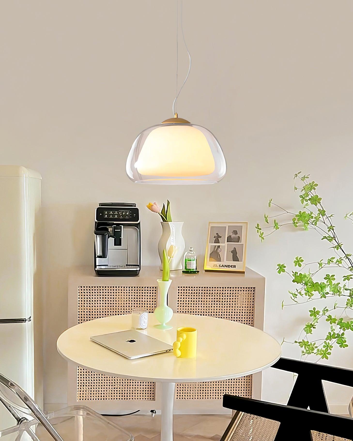 Elvo Glass Pendant Light - Letslighting