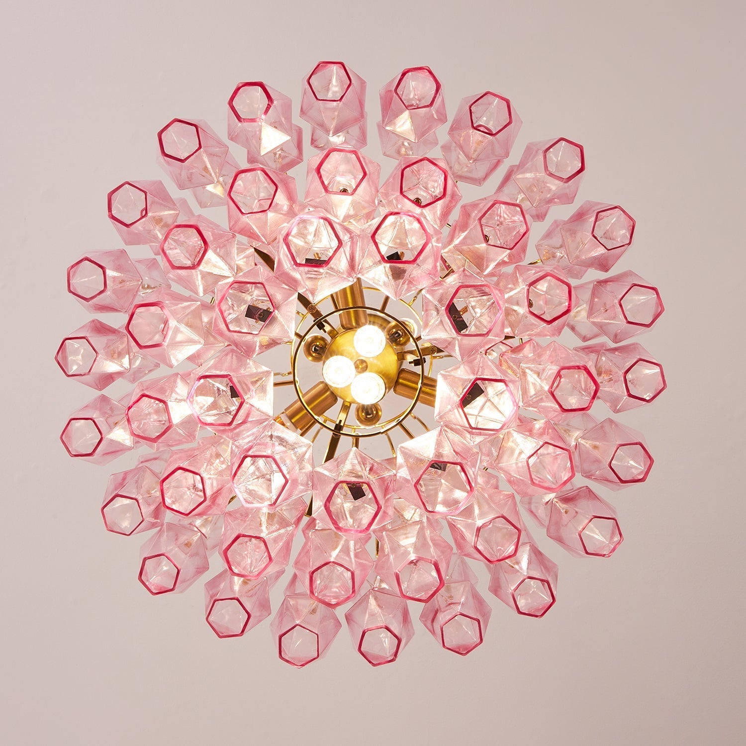 Kaelis Chandelier Tiered Prism Cascade - Letslighting