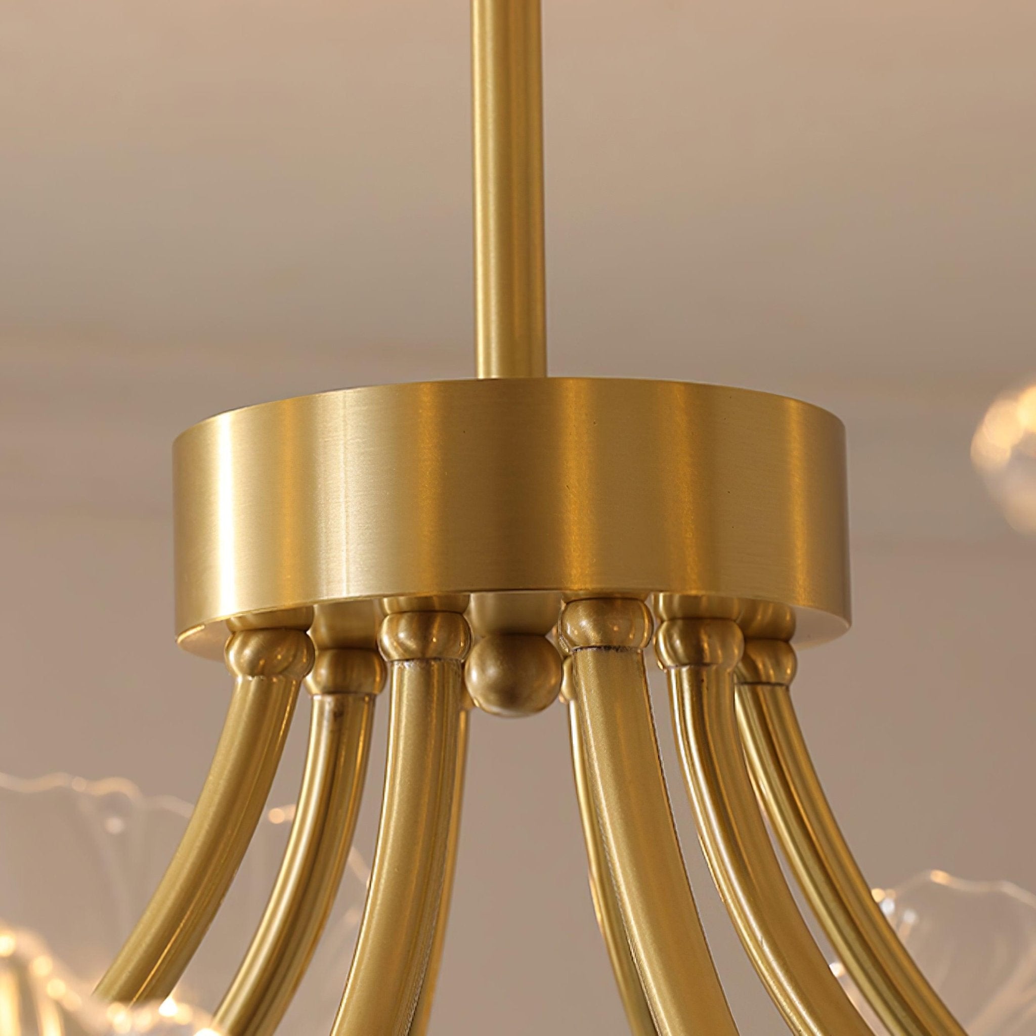 Kalin Flower Glass Chandelier - Blowlighting
