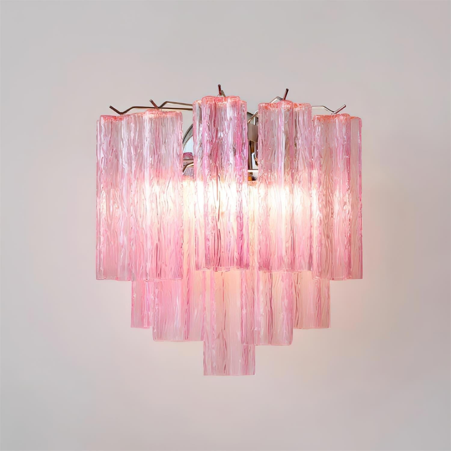 Kamenicky Wall Lamp Cascading Glass Tubes - Letslighting
