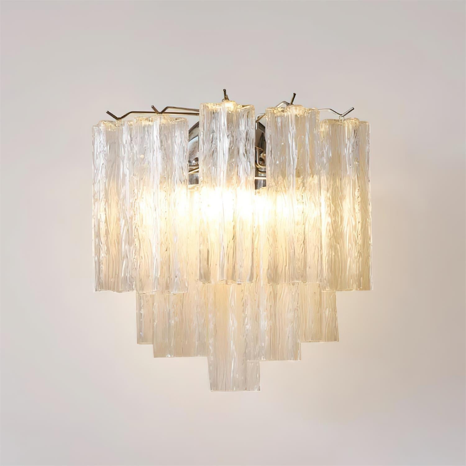 Kamenicky Wall Lamp Cascading Glass Tubes - Letslighting